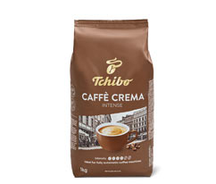 Caffè Crema Intense – 1 kg szemes, pörkölt kávé