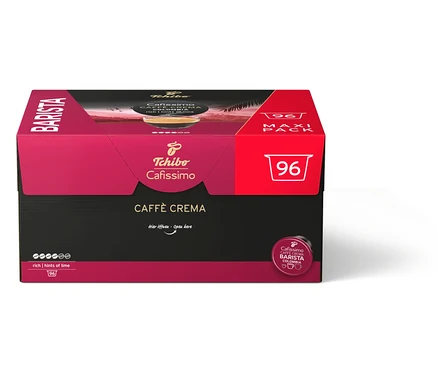 Egy csomag Cafissimo BARISTA Caffè Crema Colombia - 96 kapszula.