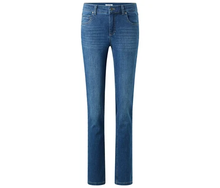 Középkék Angels »Cici« slim fit farmer.