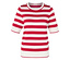 Piros-fehér csíkos
