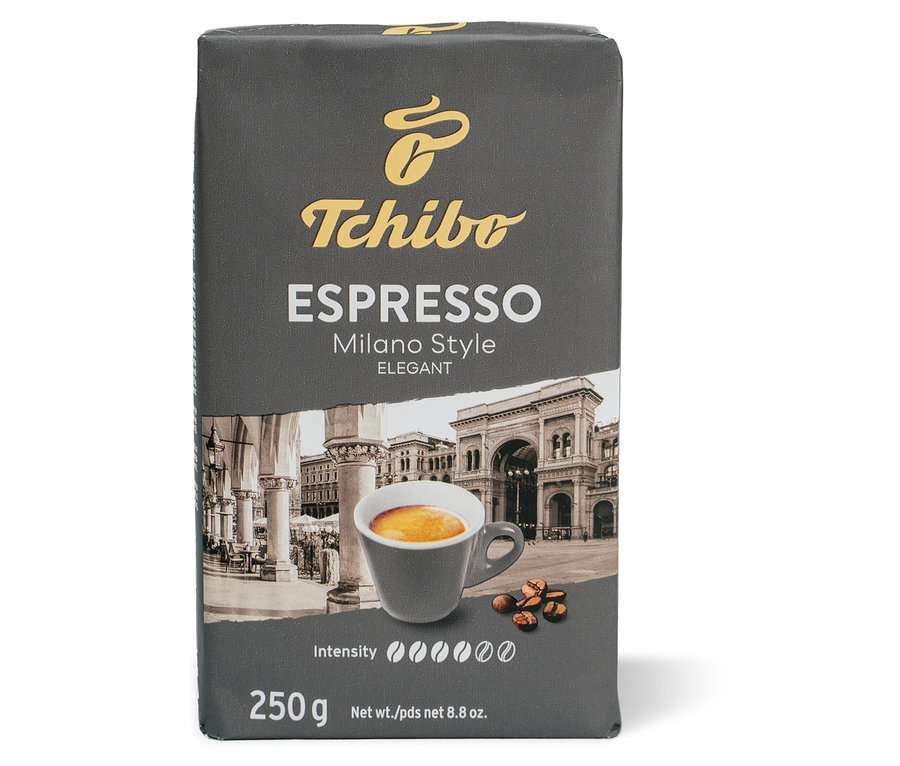 Tchibo Espresso Milano Style - 250g őrölt, pörkölt kávé