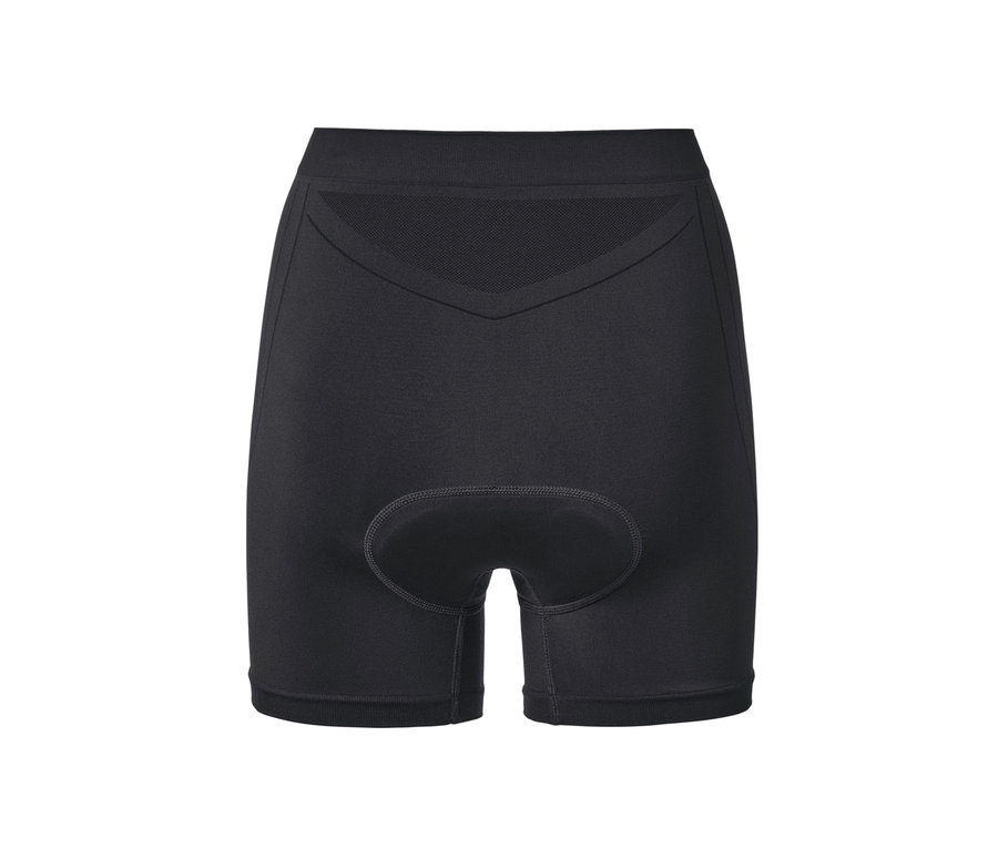 Fekete női kerékpáros alsónadrág.