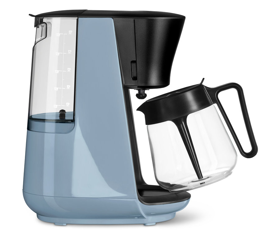 »Let's Brew« filteres kávéfőző, szürkéskék.
