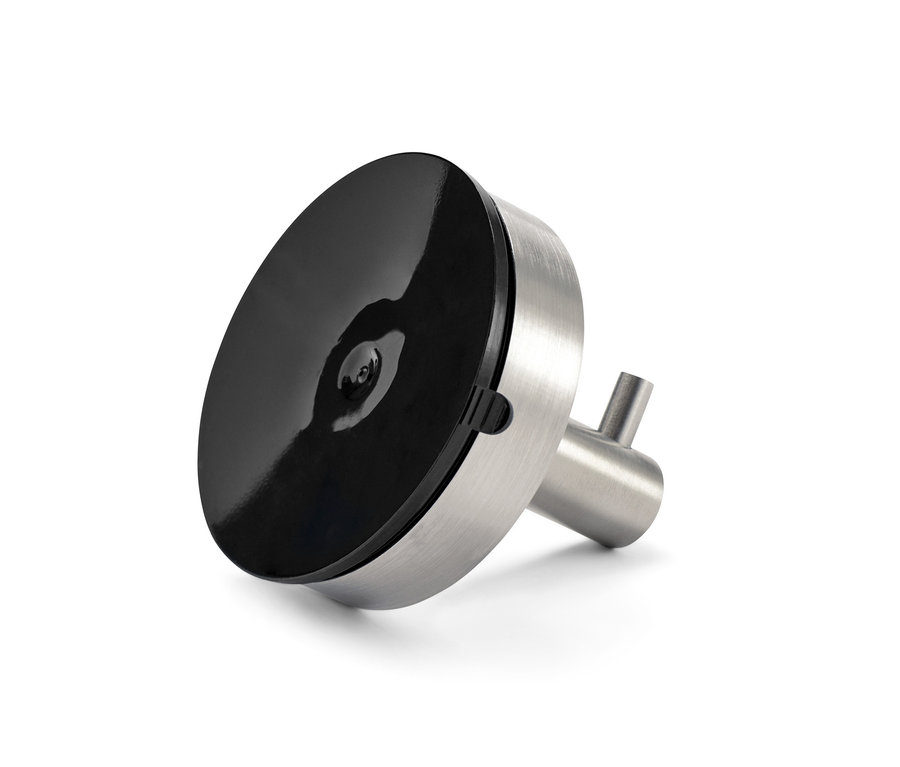 Két tapadókorongos akasztó részletes nézete.