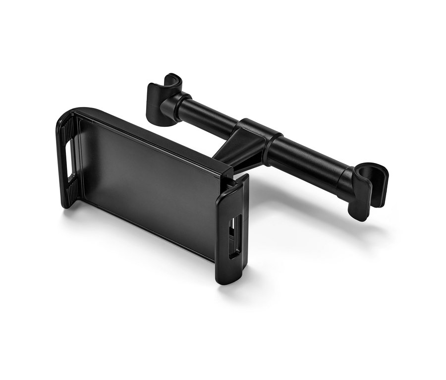 Fekete autós táblagéptartó.