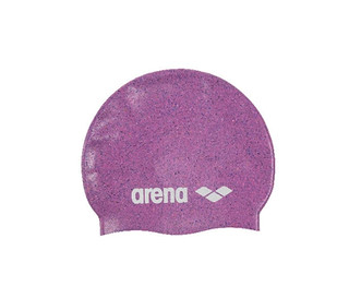 Rózsaszín arena Junior Silikon fürdősapka.