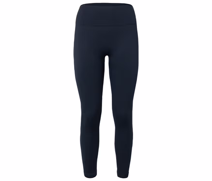 Tengerészkék, magas derekú leggings.