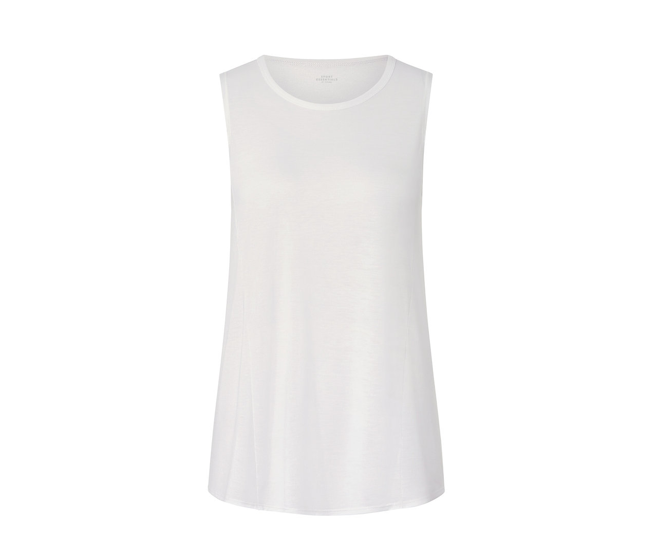 Fehér sporttop.
