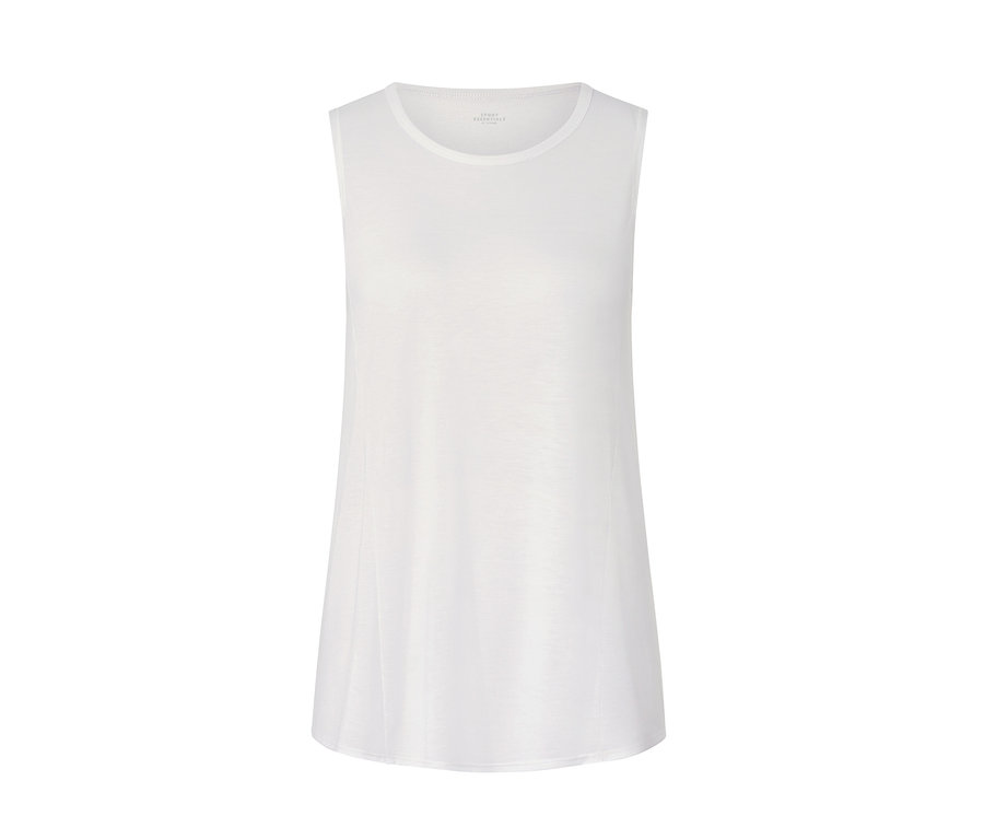 Fehér sporttop.