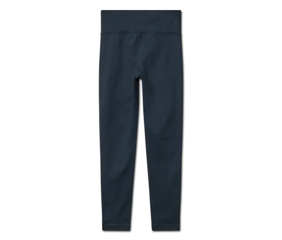 Sötétkék magas derekú leggings.