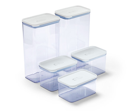 Frissentartó doboz készlet, 5 darabos