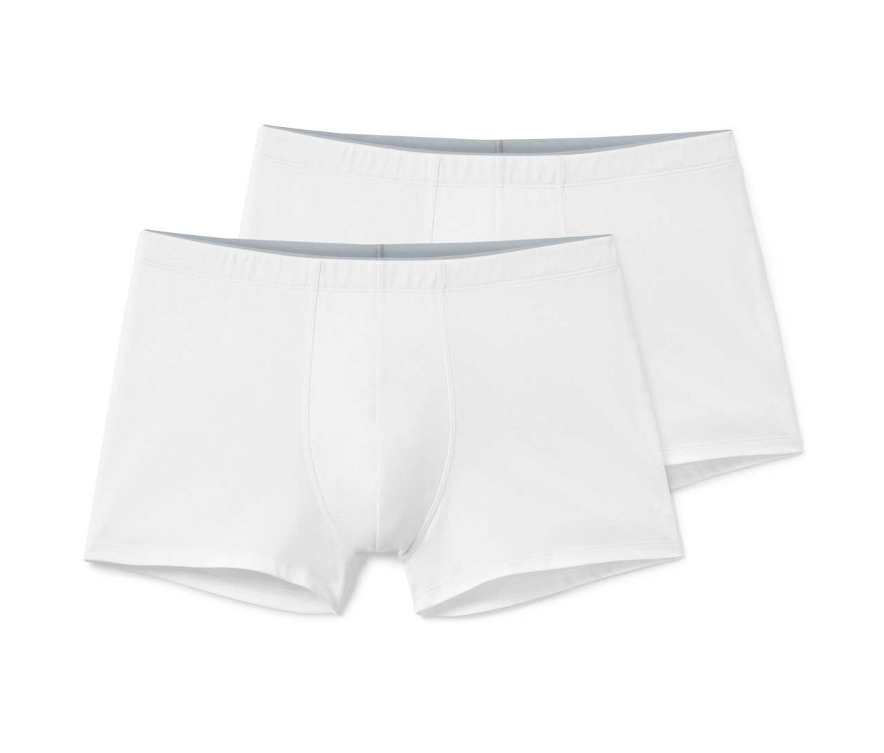 Két fehér nyári boxeralsó.