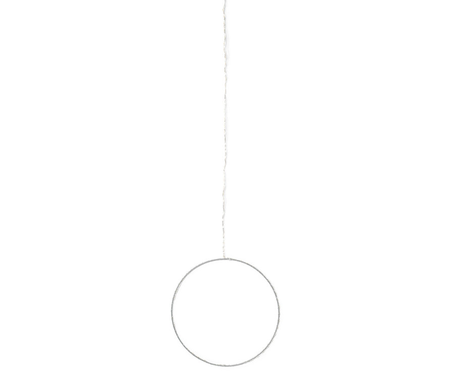 Felfüggesztett kültéri LED karika.