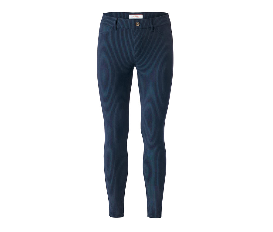 Csíkos jeggings.