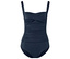 Alakformáló fürdőruha, sötétkék