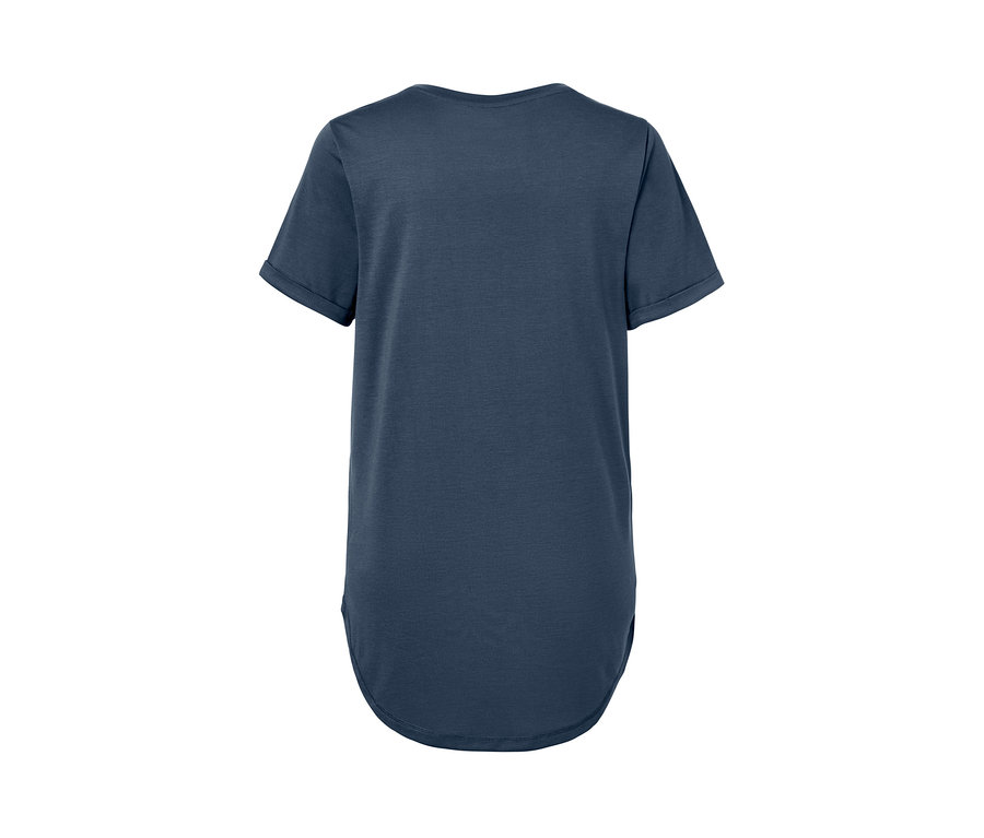 Kék női hosszú felső.