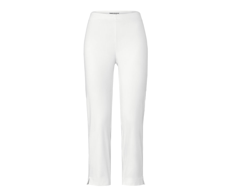 Fehér 7/8-os sztreccsnadrág.