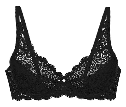 Fekete Triumph »Amourette W« melltartó.