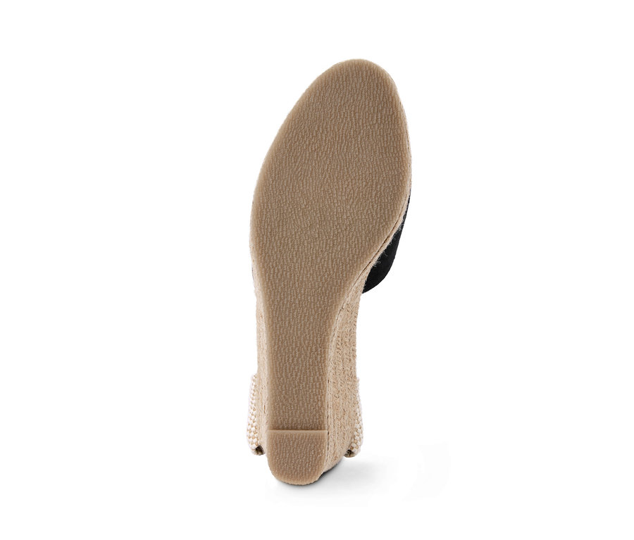 Éktalpú espadrilles talpának részlete.
