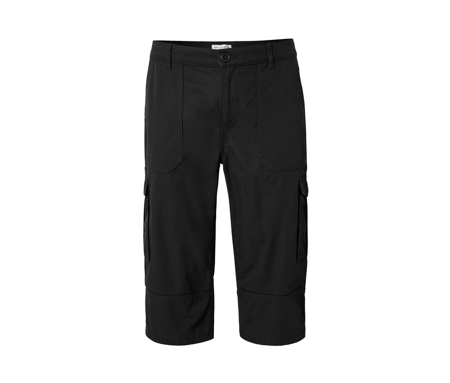 Antracit színű, 3/4-es cargo bermuda.