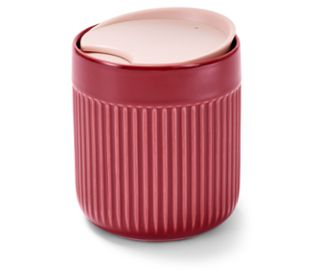 Fedél: rózsaszín<br>Bögre: bordó