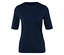Félhosszú ujjú felső, sötétkék