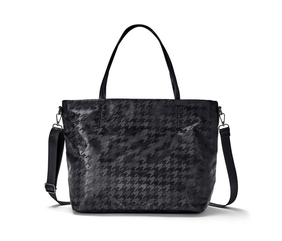 Tyúklábmintás női shopper táska.