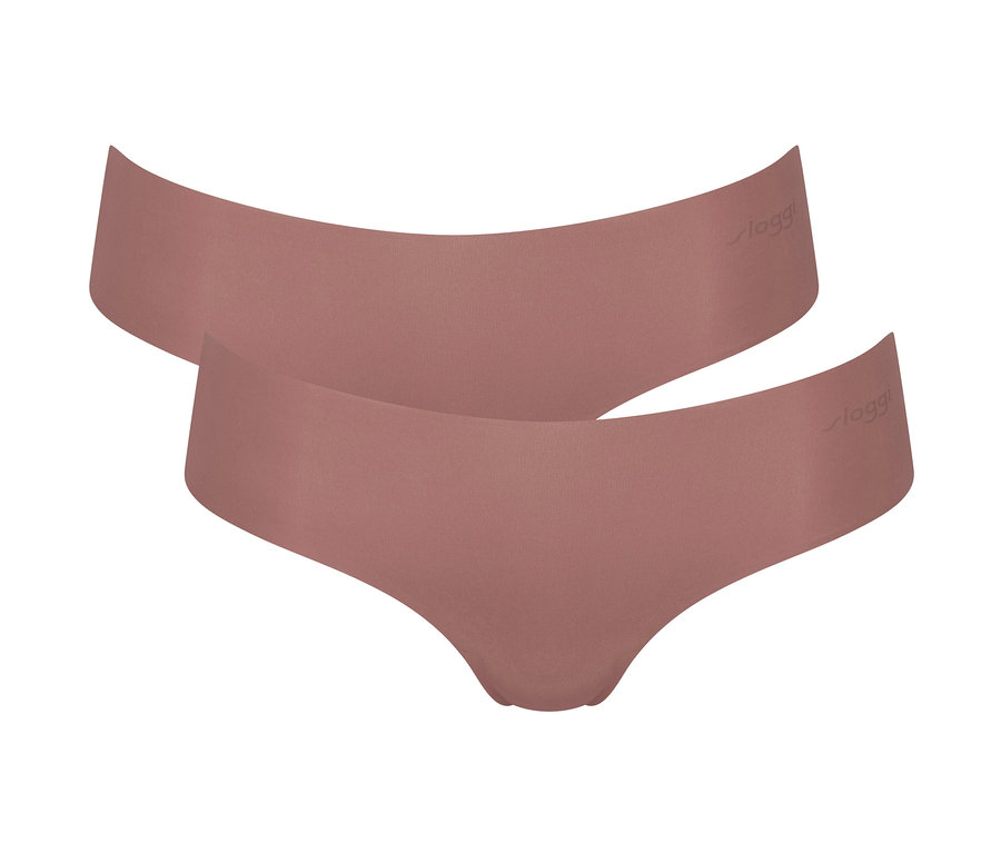 Két sloggi ZERO Microfibre 2.0 hipszter alsó rózsaszínben.