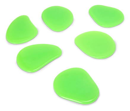 Sötétben világító díszkavicsok, nagy