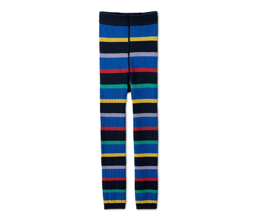 Két csíkos kötött leggings.