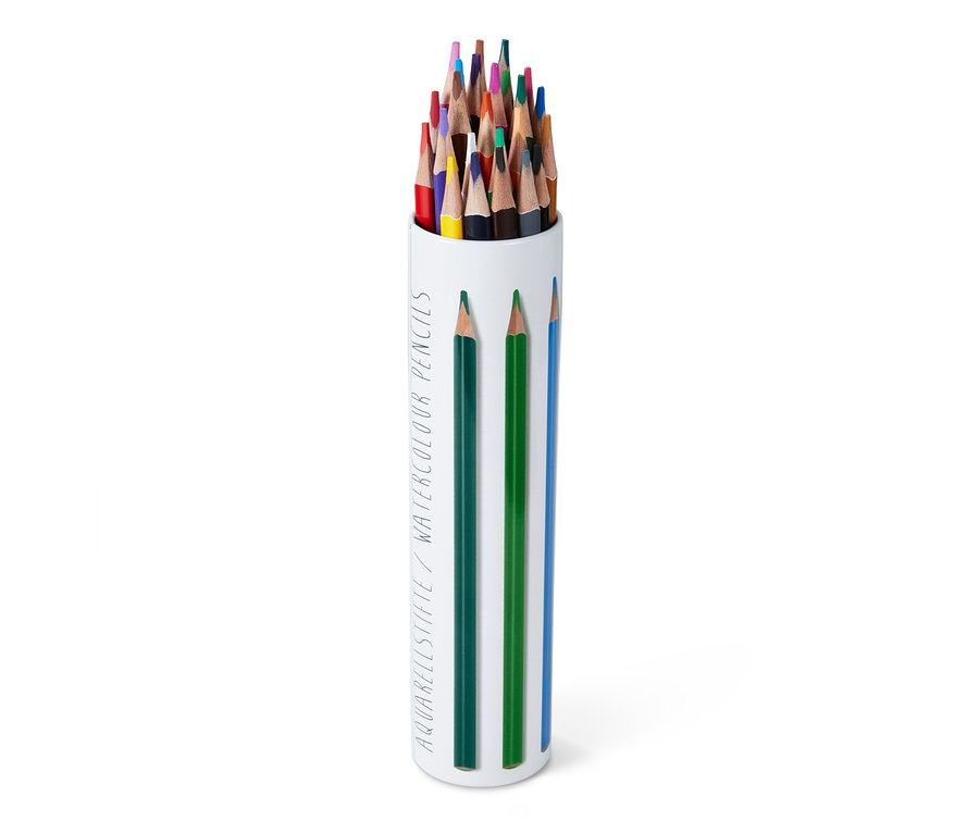 24 akvarell színesceruza dobozban.