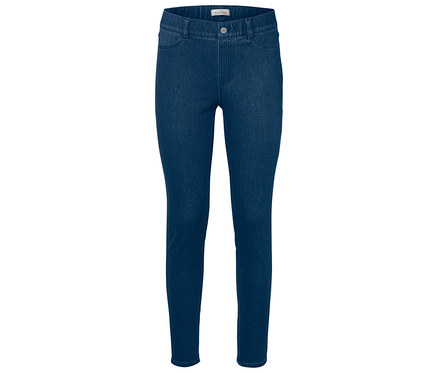 Farmerhatású jeggings, középkék