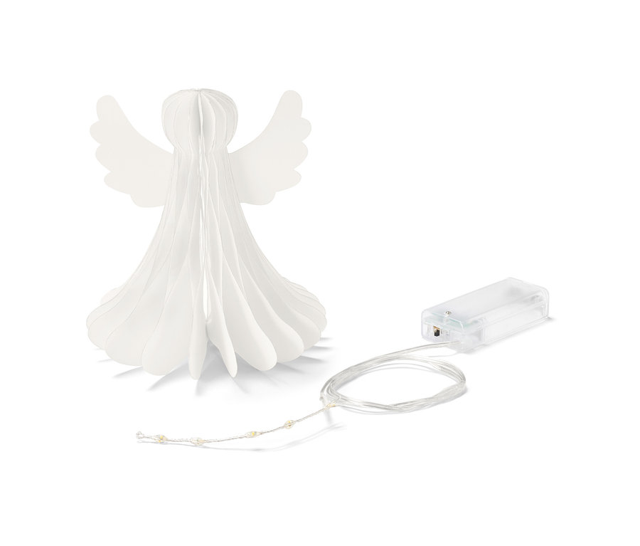 Egy kis LED-es papírangyal.