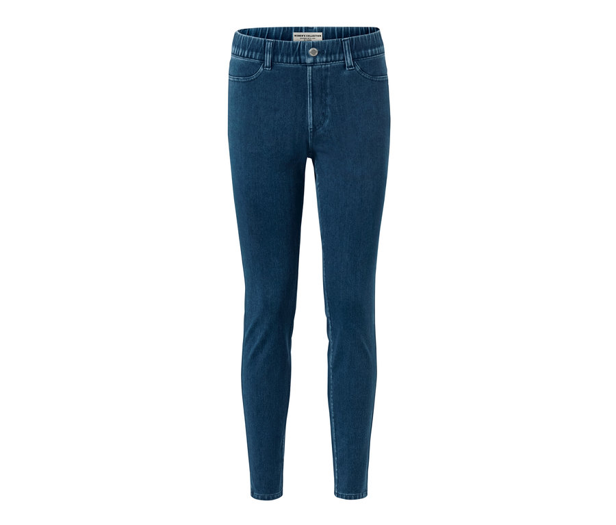 Kék női jeggings.
