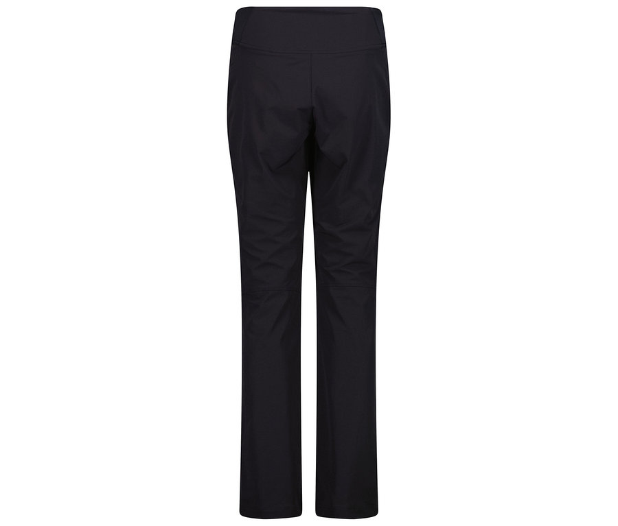 Fekete nadrág, hátulról fényképezve.