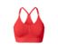 Női bustier sportmelltartó, piros - Piros