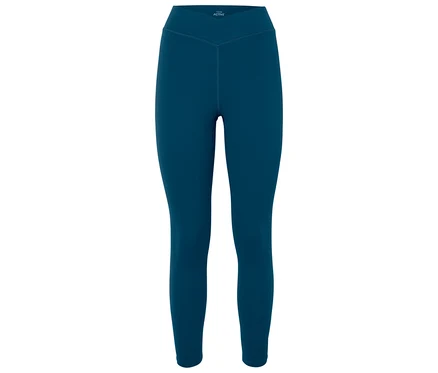 Kék leggings fehér háttéren.