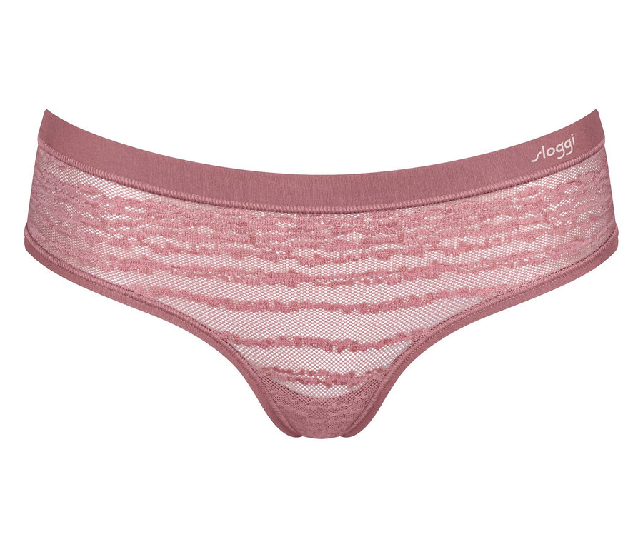 sloggi FREE Evolve hipster csipkeelsó, randirózsaszín.