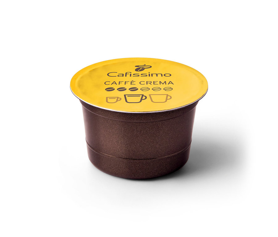 Egyetlen Caffè Crema mild kávékapszula.