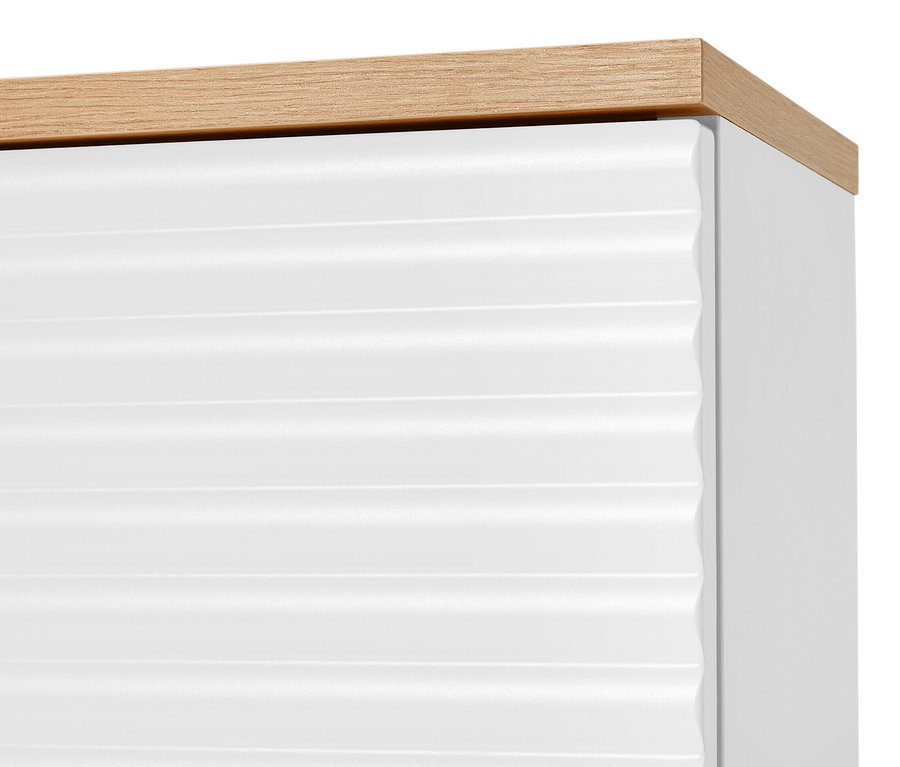 Konzolasztal részlete, 1 fiókkal.