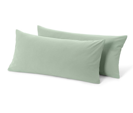 2 jersey párnahuzat, zsálya