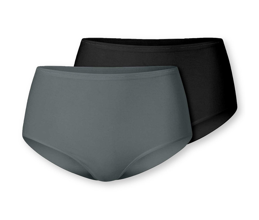 Két SCHIESSER alsó, egy szürke és egy fekete.