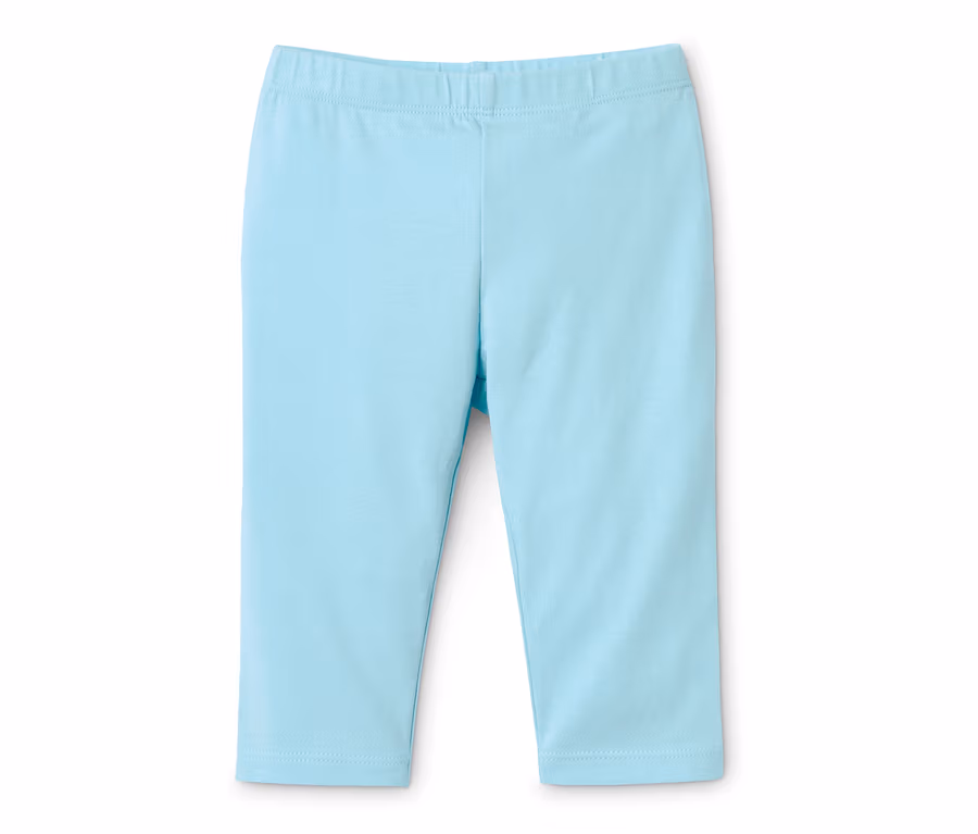 Kék bio pamut leggings.