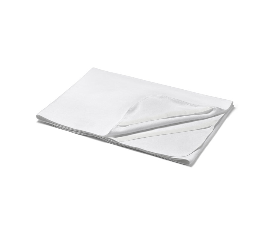 Fehér matracvédő, kb. 90 x 200 cm, 100 x 200 cm, 140 x 200 cm és 180 x 200 cm méretben.