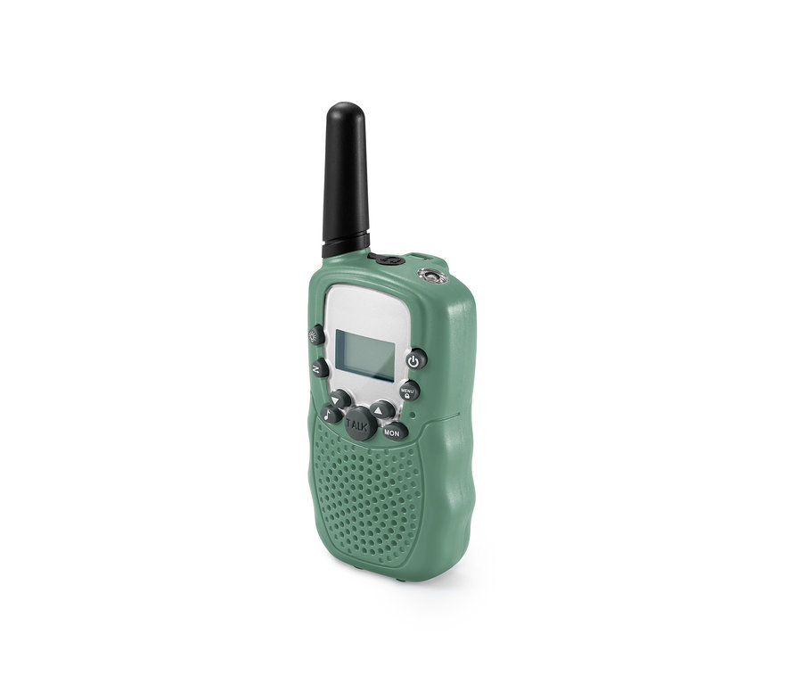 Zöld 2 walkie-talkie gyerekeknek szettben.