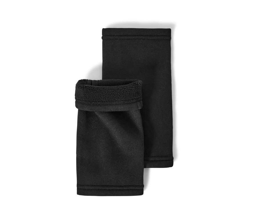 Két fekete kézmelegítő.