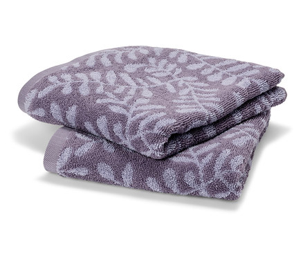 2 jacquard törölköző szettben