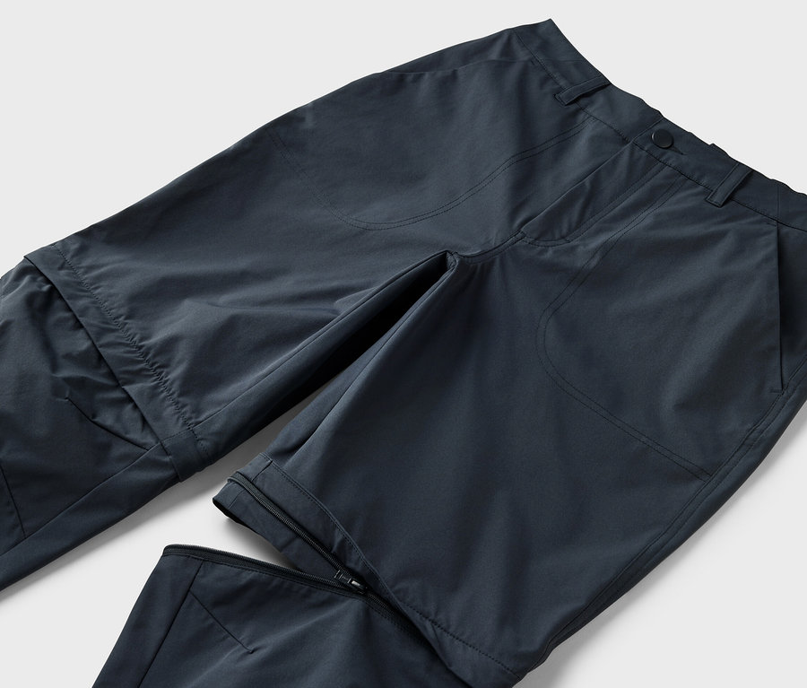 Kék 2 az 1-ben funkcionális nadrág.