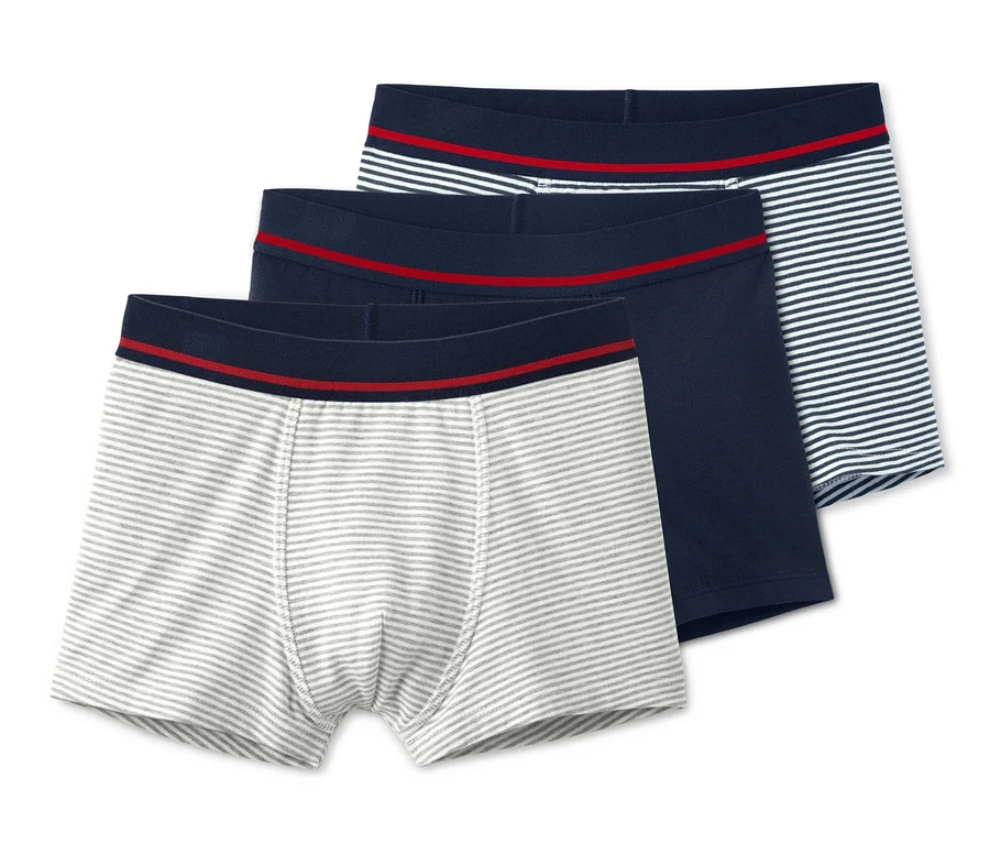Három fiú boxer alsónadrág.