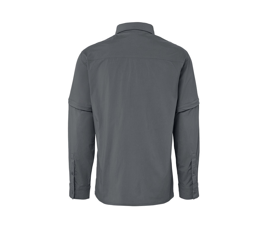 Szürke túraing hátulról.